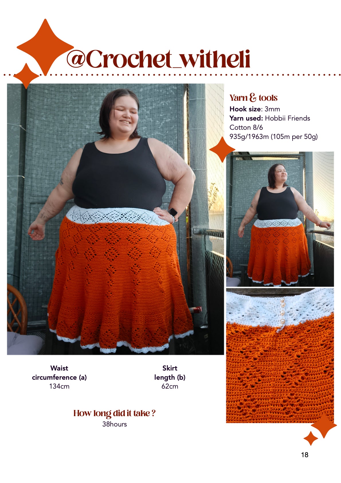 June dress | crochet guide | expert level