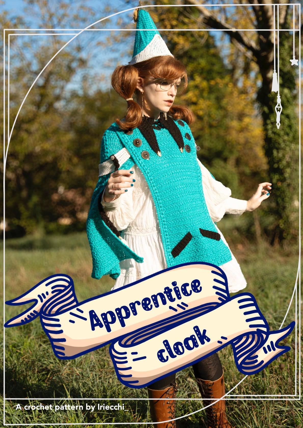 Apprentice Cloak & Hat | crochet pattern | advanced level