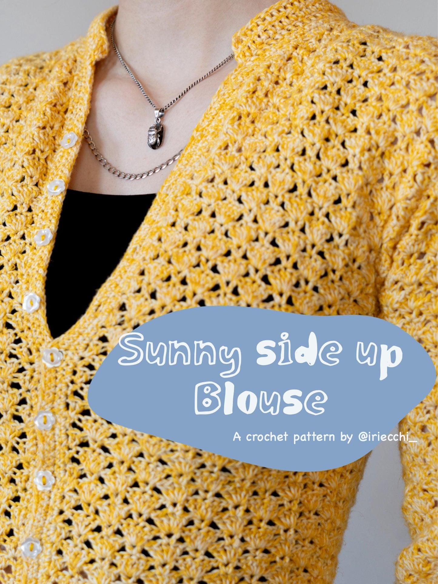 Sunny Side Up blouse & skirt | crochet pattern | advanced level