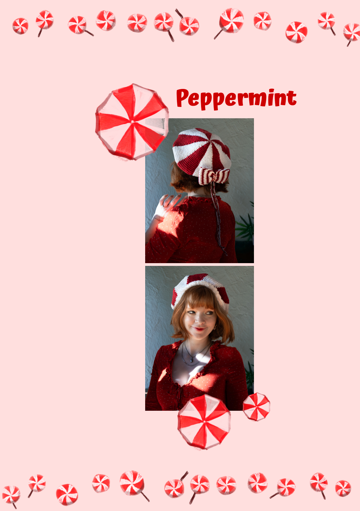 The Fruit Berets Crochet Pattern | crochet pattern | Beginner friendly | US & FR terms