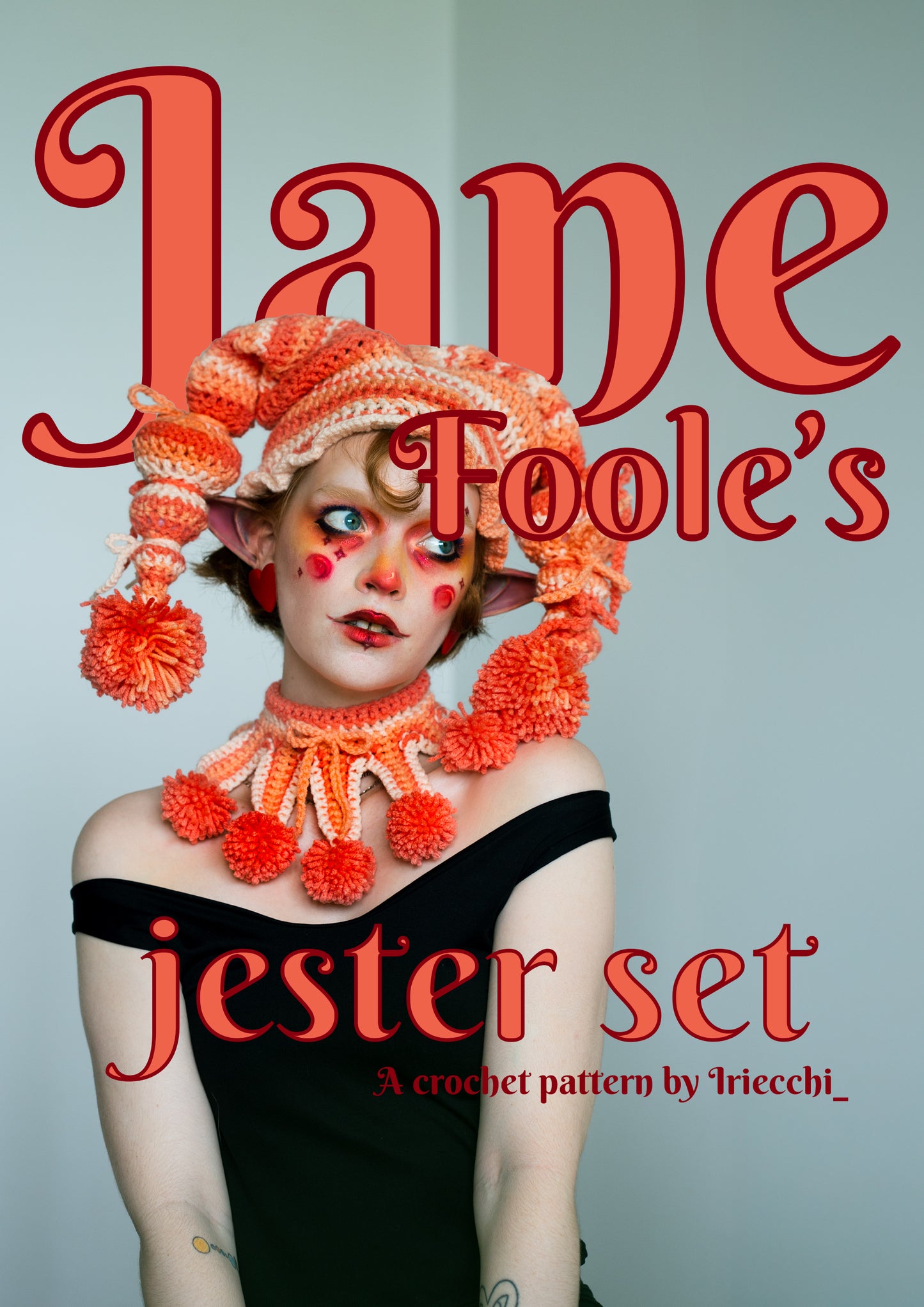 Jane Foole's Jester set | Crochet pattern | Beginner friendly