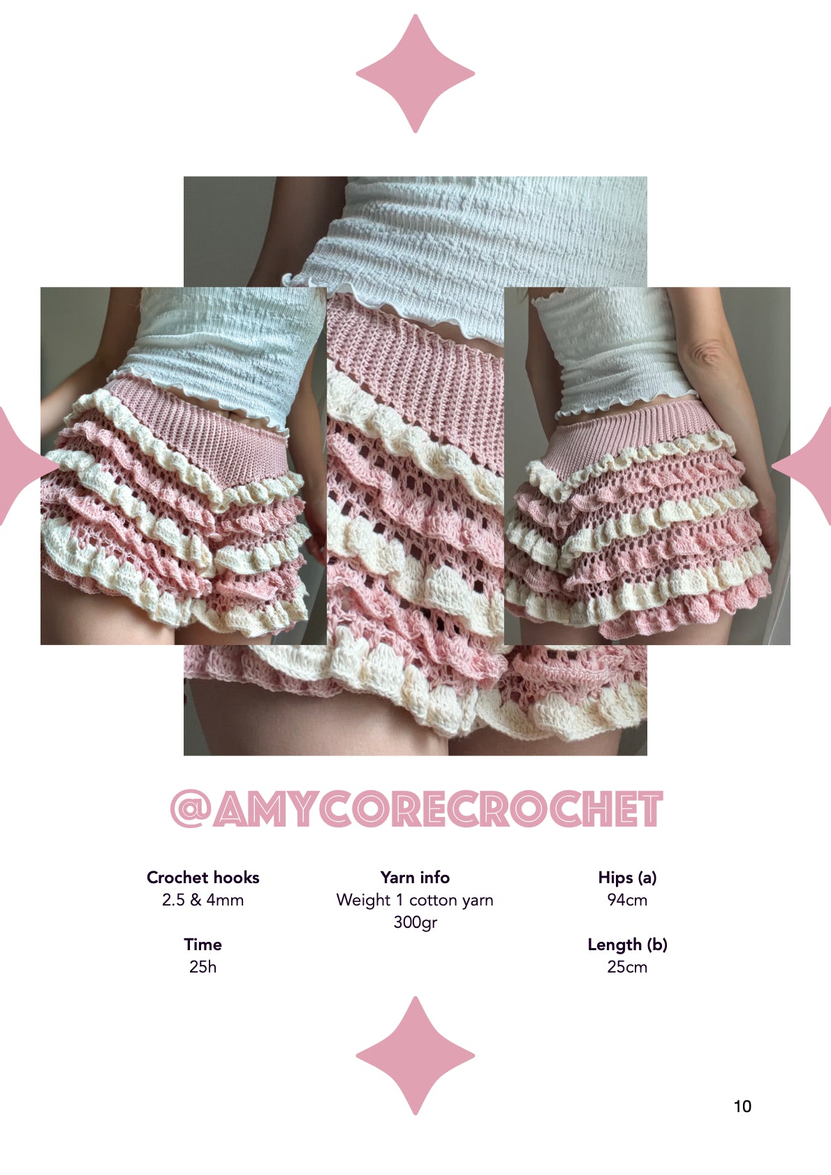July Bloomers | crochet pattern | advanced beginner level