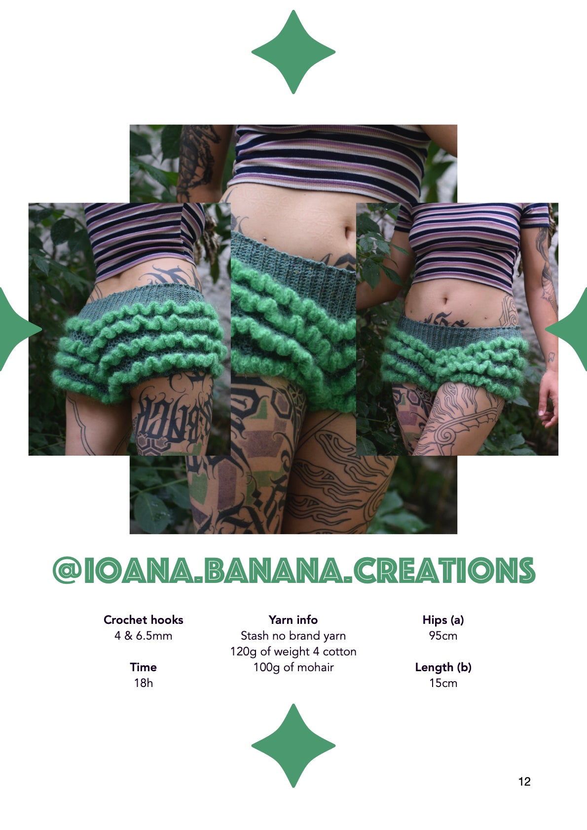 July Bloomers | crochet pattern | advanced beginner level