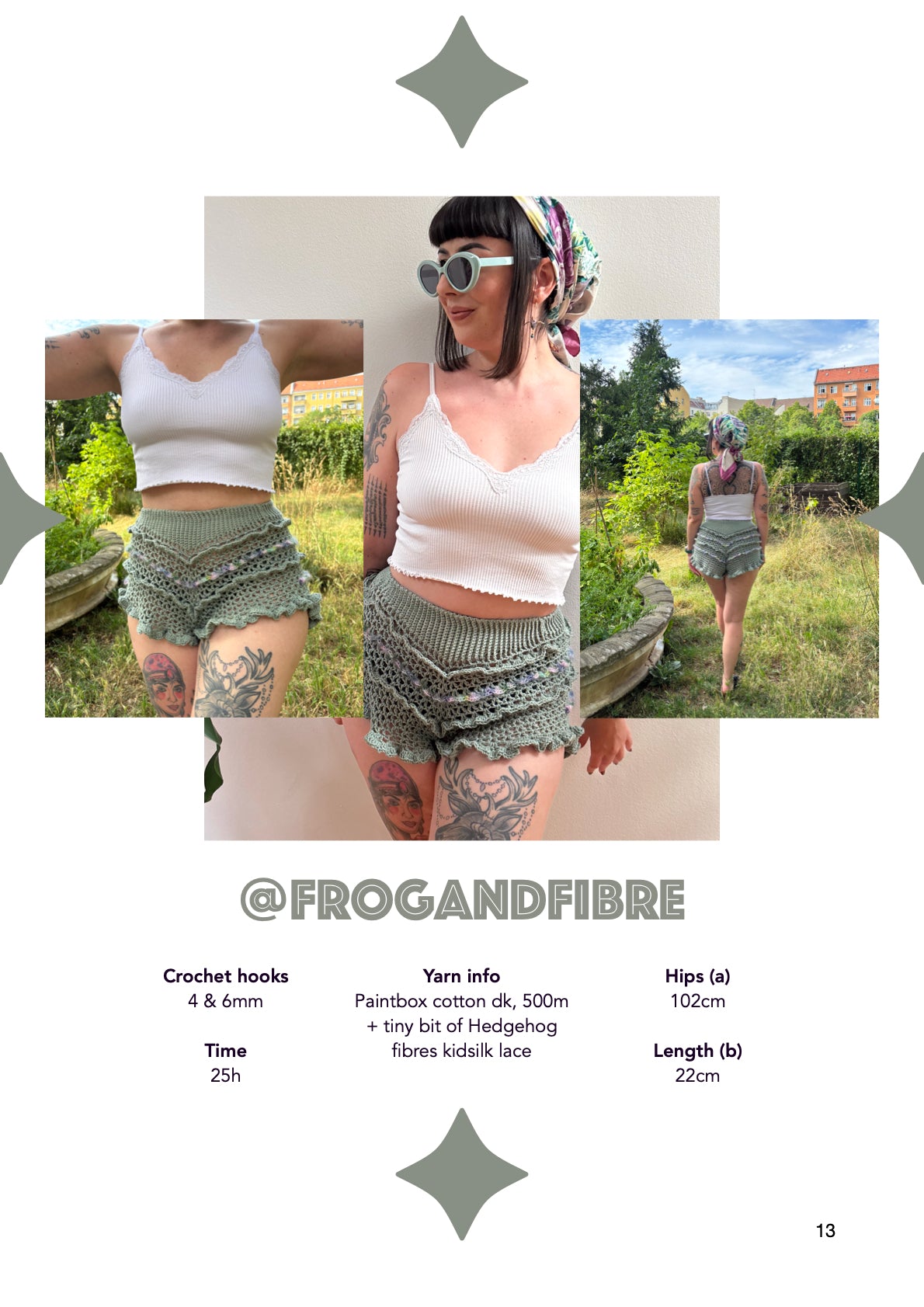 July Bloomers | crochet pattern | advanced beginner level