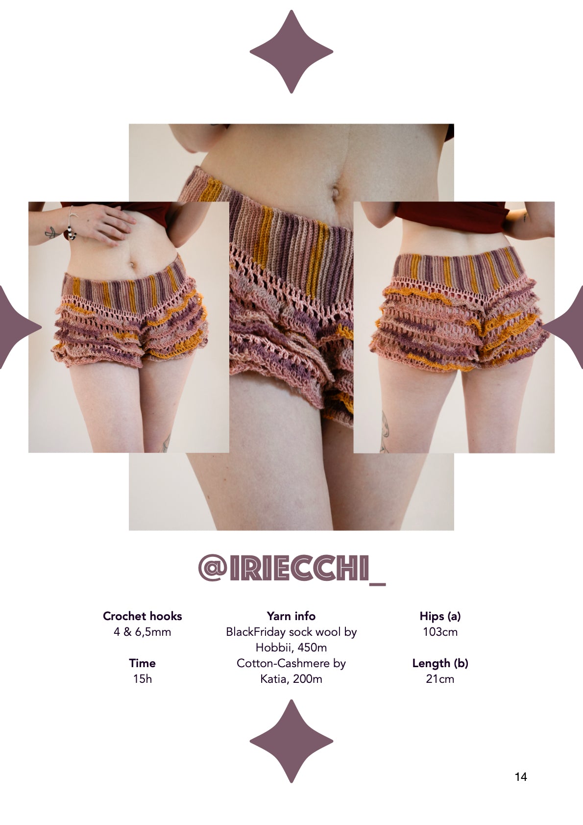 July Bloomers | crochet pattern | advanced beginner level