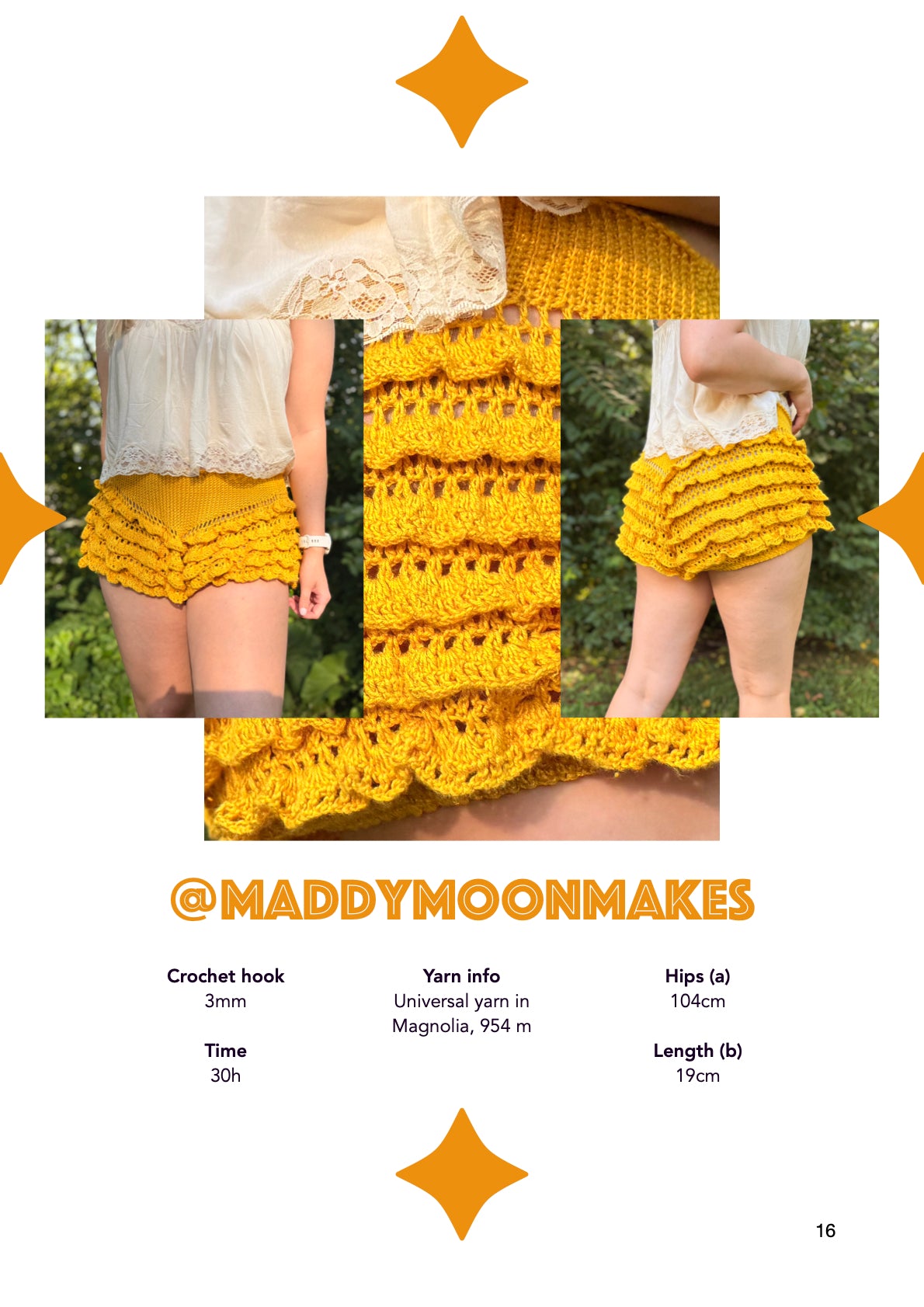 July Bloomers | crochet pattern | advanced beginner level