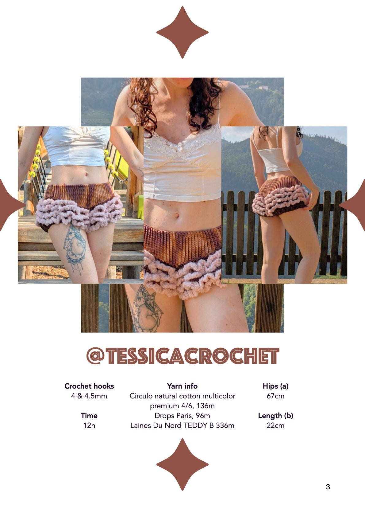 July Bloomers | crochet pattern | advanced beginner level