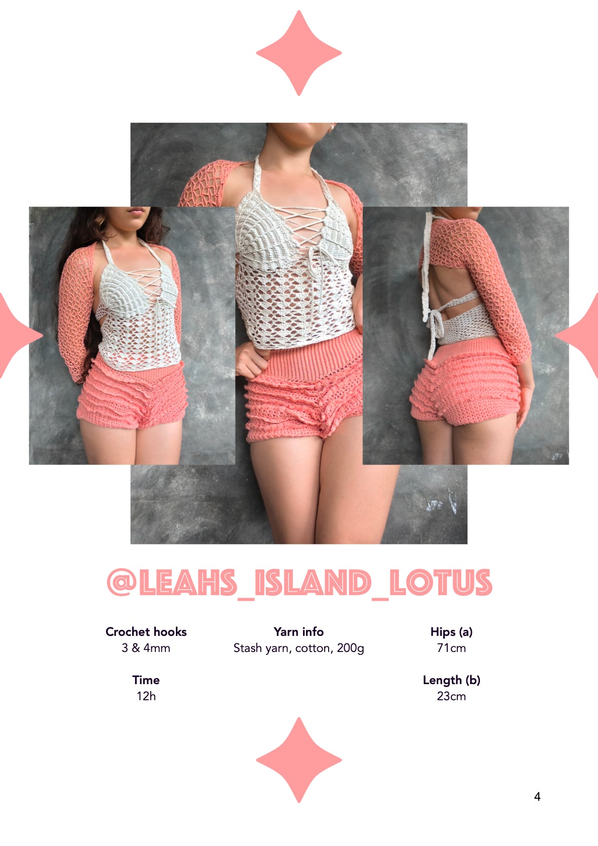 July Bloomers | crochet pattern | advanced beginner level