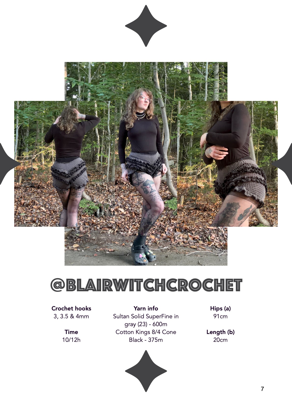 July Bloomers | crochet pattern | advanced beginner level