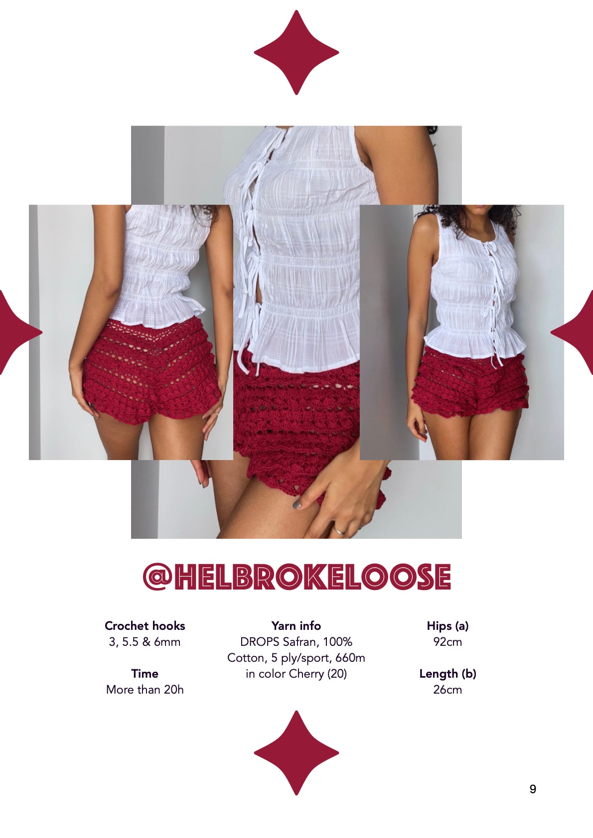 July Bloomers | crochet pattern | advanced beginner level