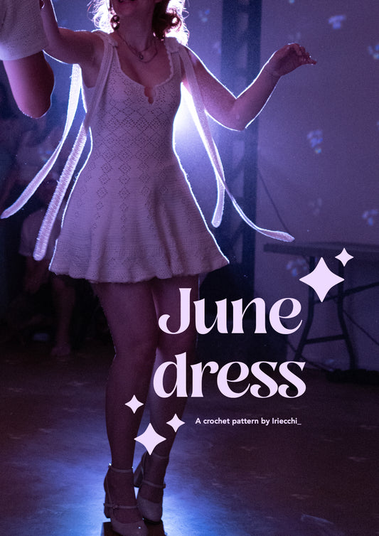 June dress | crochet guide | expert level