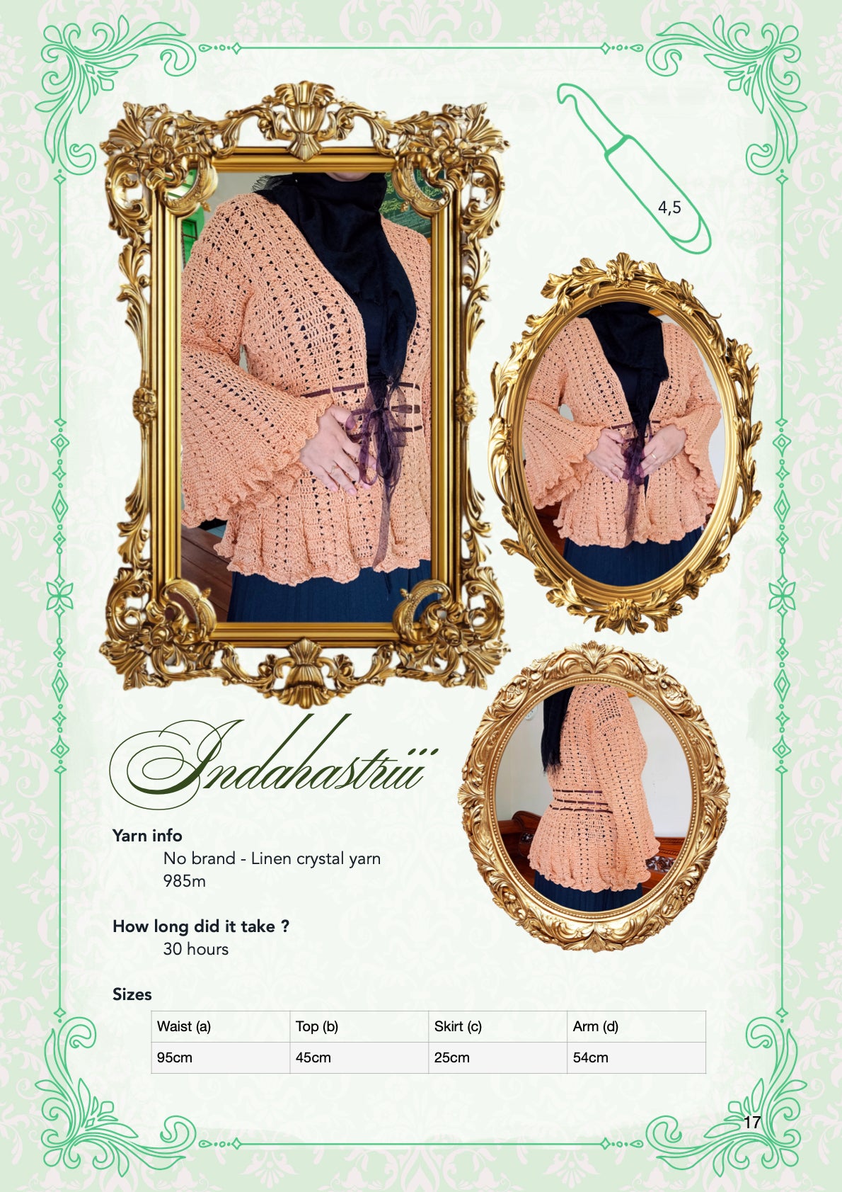La Favorite coat | crochet pattern | advanced beginner level