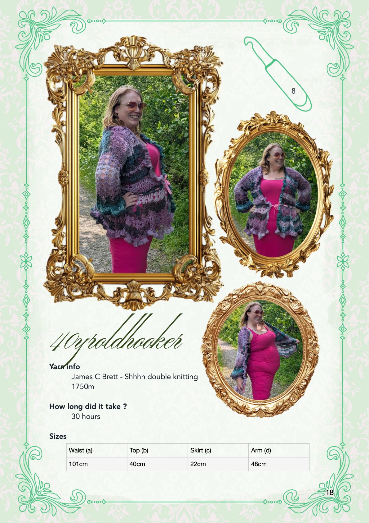 La Favorite coat | crochet pattern | advanced beginner level