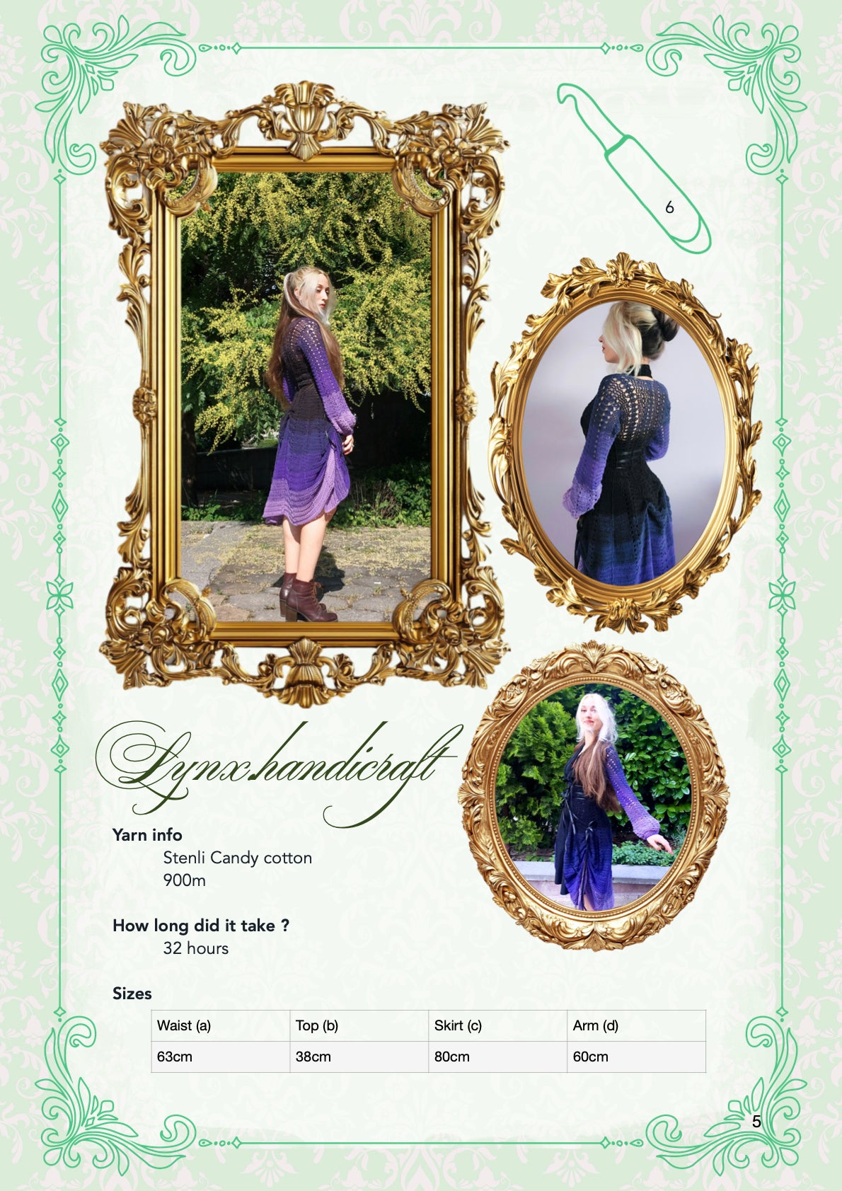 La Favorite coat | crochet pattern | advanced beginner level