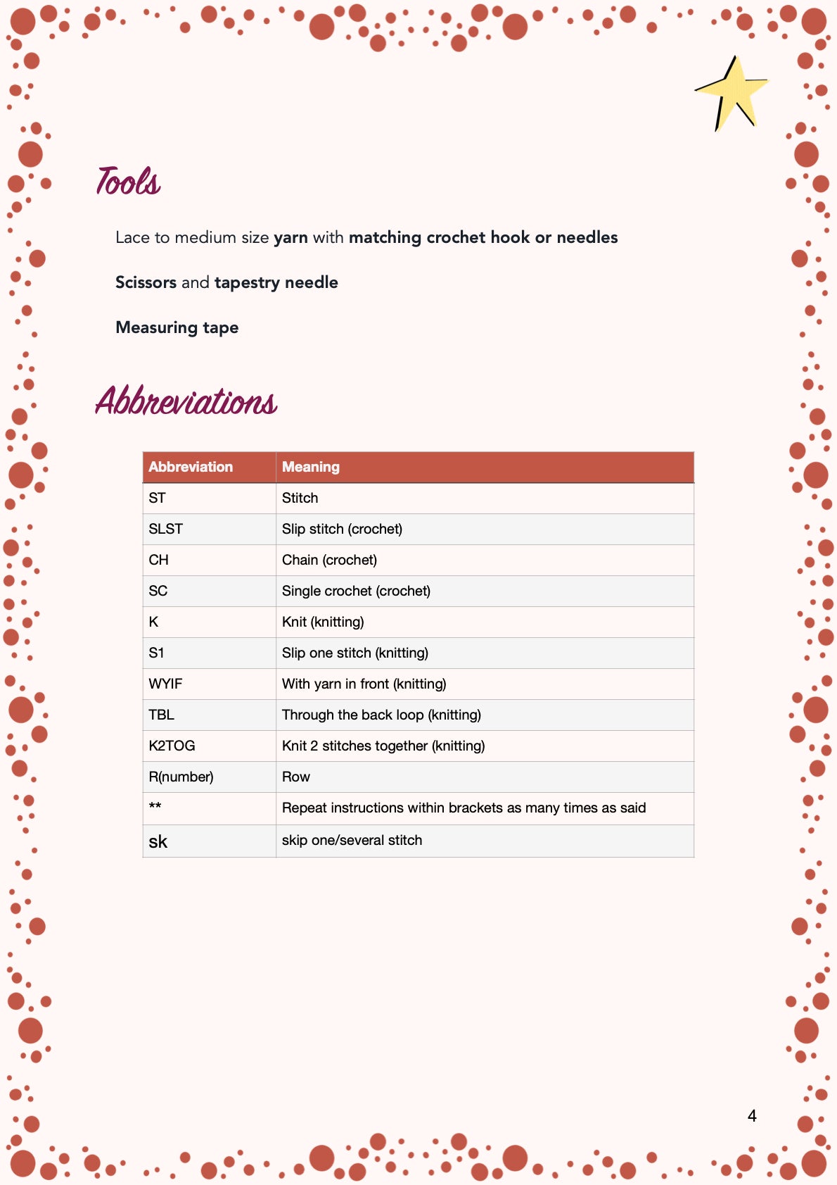 Masago dress | crochet pattern | advanced beginner level
