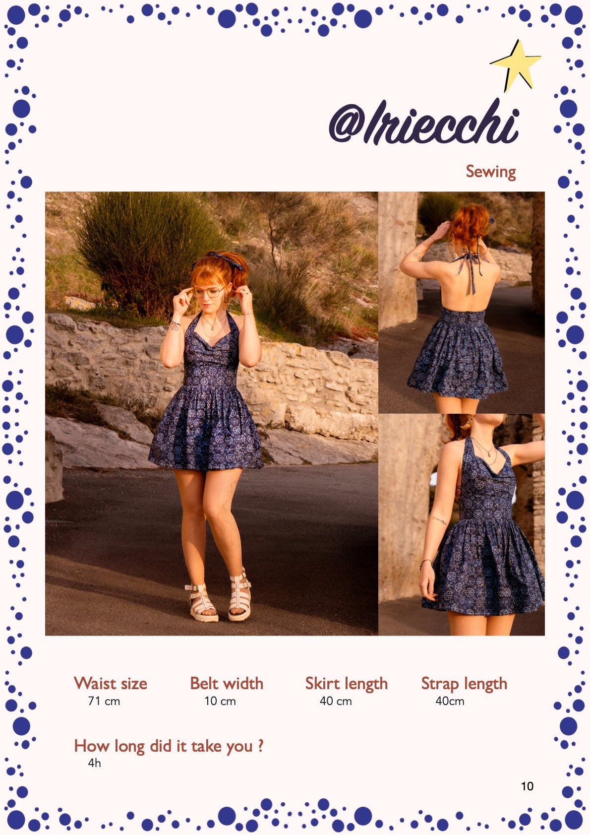Masago dress | crochet pattern | advanced beginner level