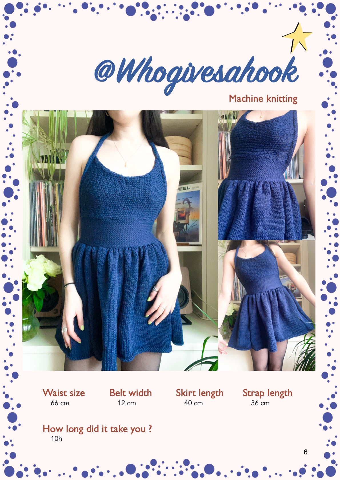 Masago dress | crochet pattern | advanced beginner level