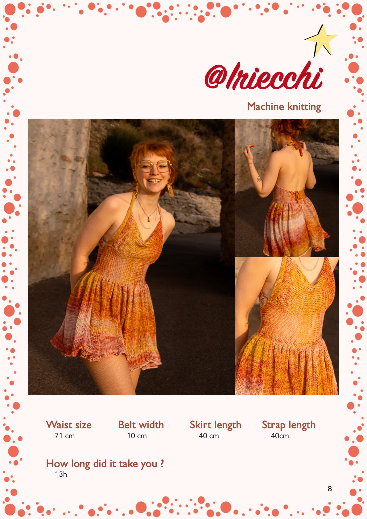 Masago dress | crochet pattern | advanced beginner level