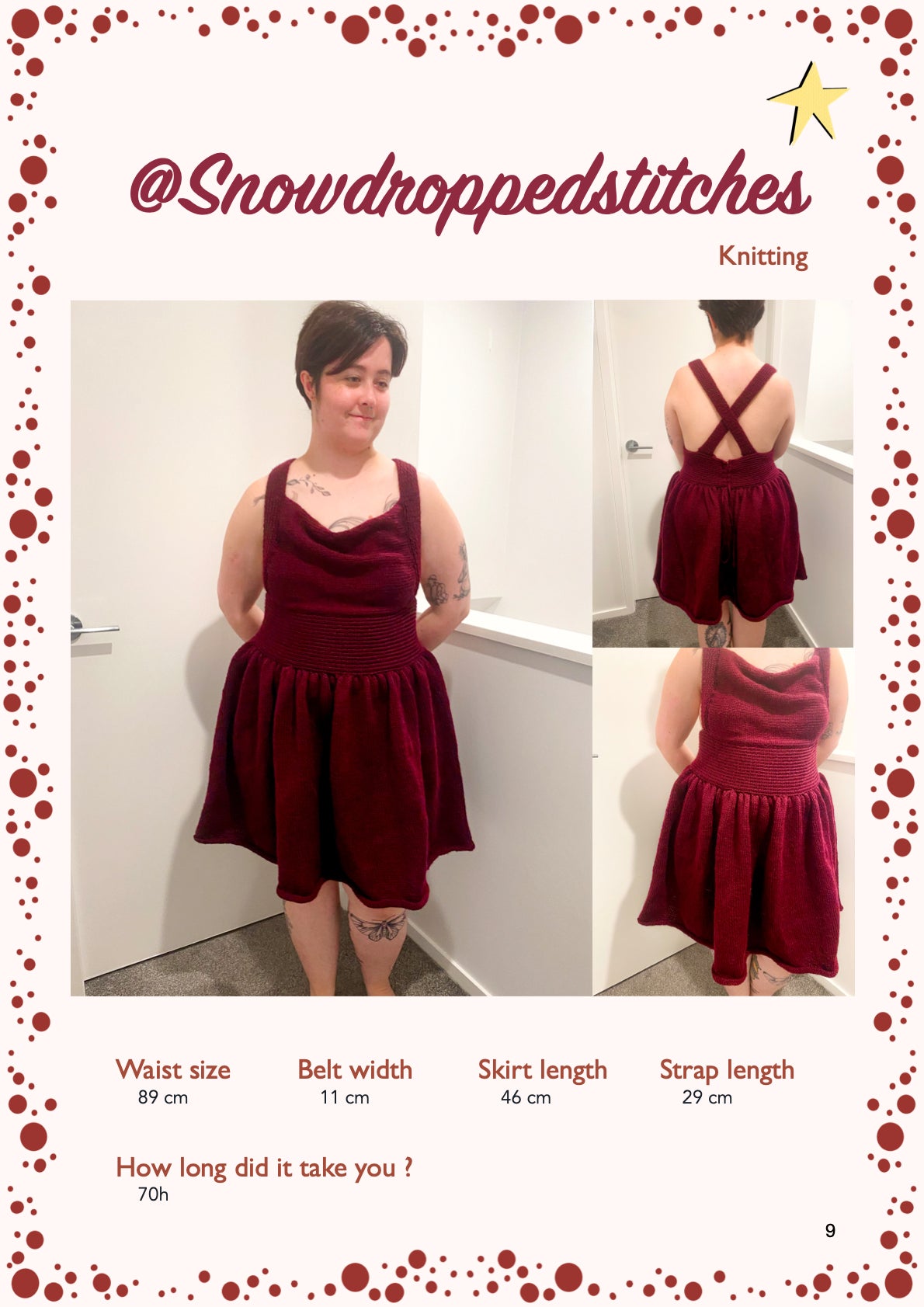 Masago dress | crochet pattern | advanced beginner level