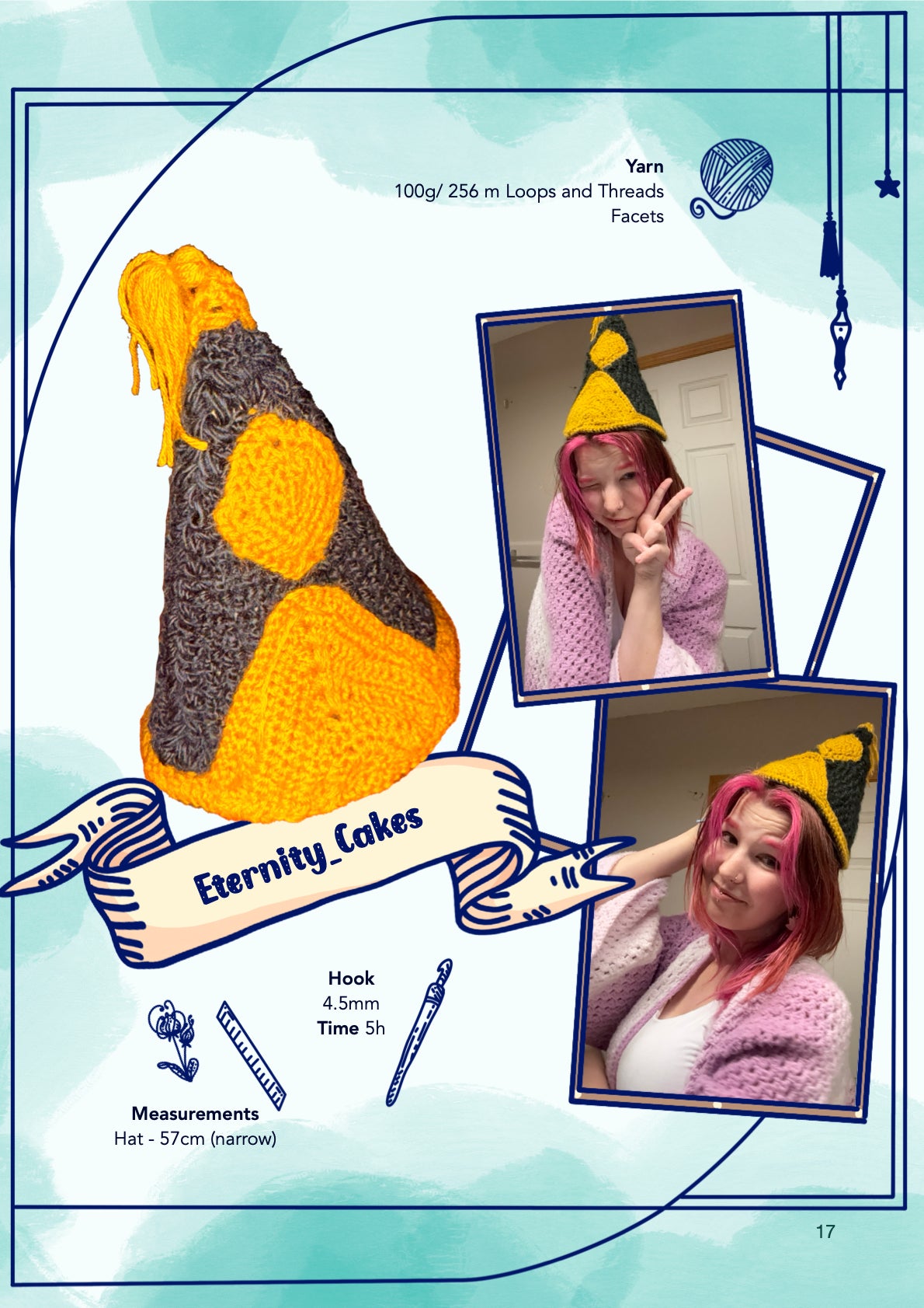 Pointy Hat | crochet pattern | advanced beginner level
