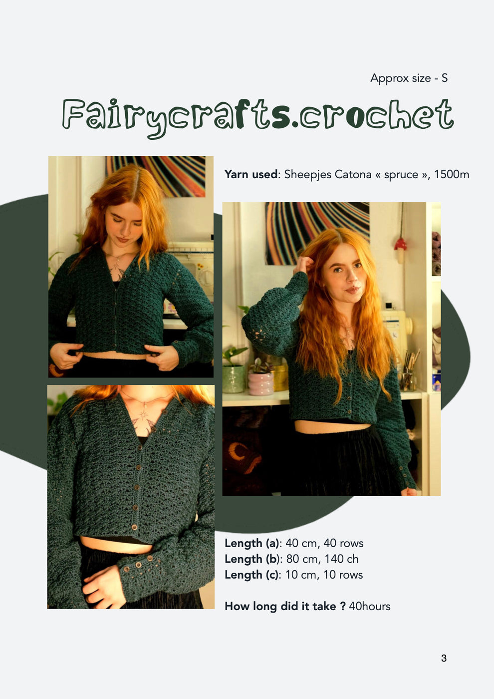 Sunny Side Up blouse & skirt | crochet pattern | advanced level ...