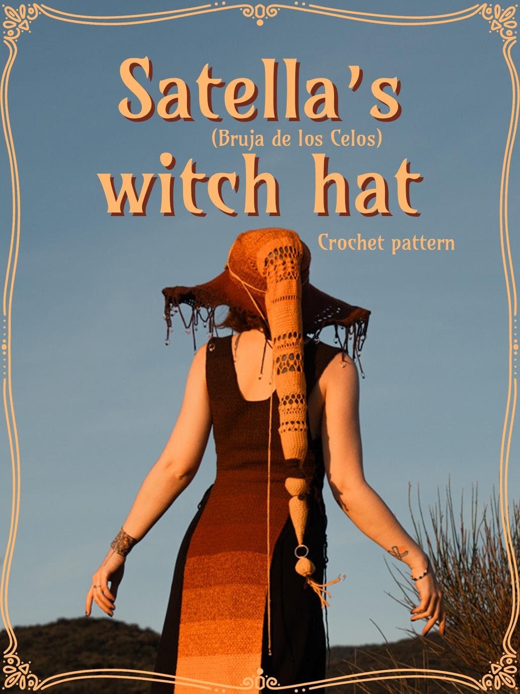 Satella's Witch Hat | crochet pattern | advanced beginner level