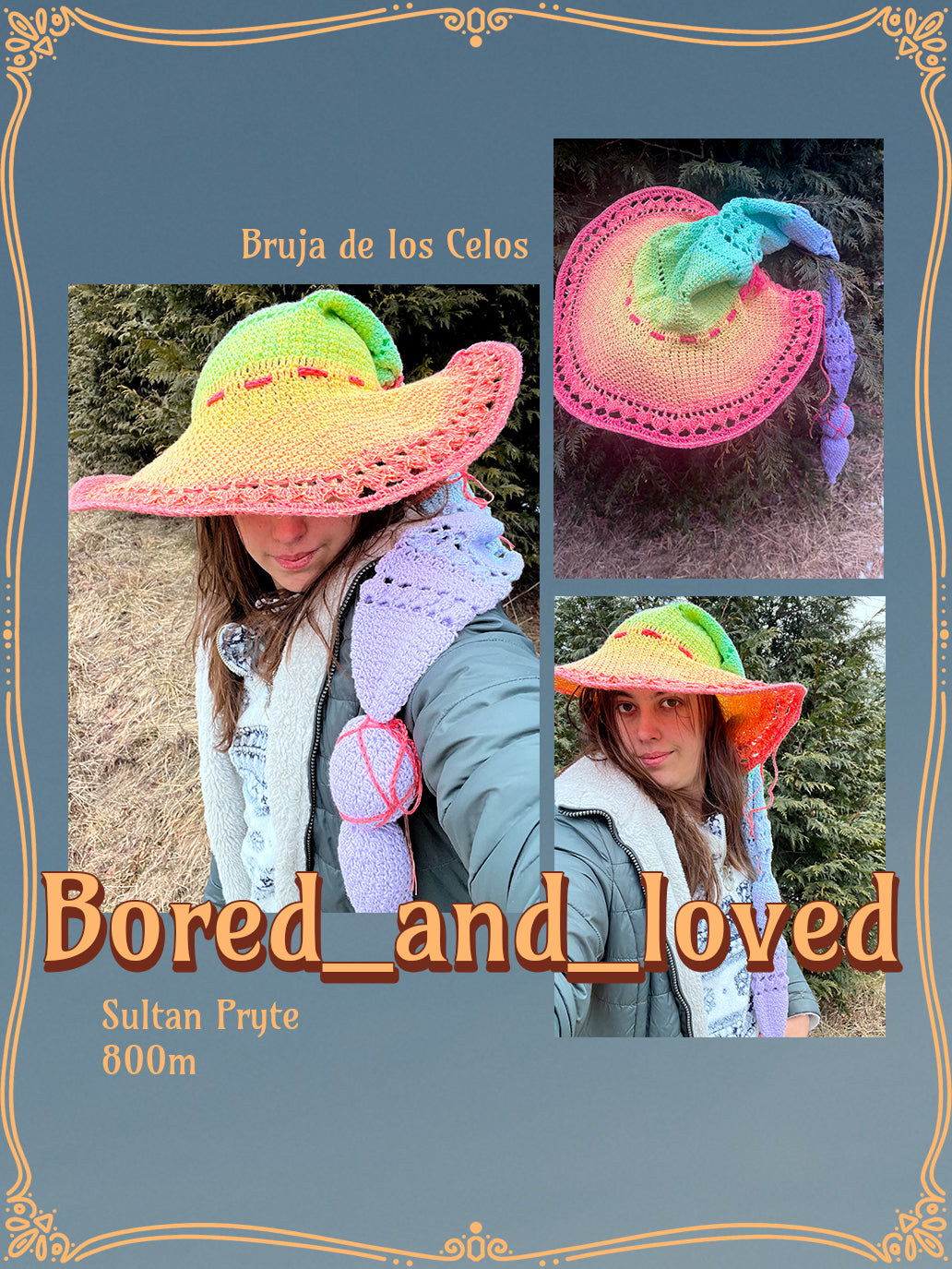 Satella's Witch Hat | crochet pattern | advanced beginner level