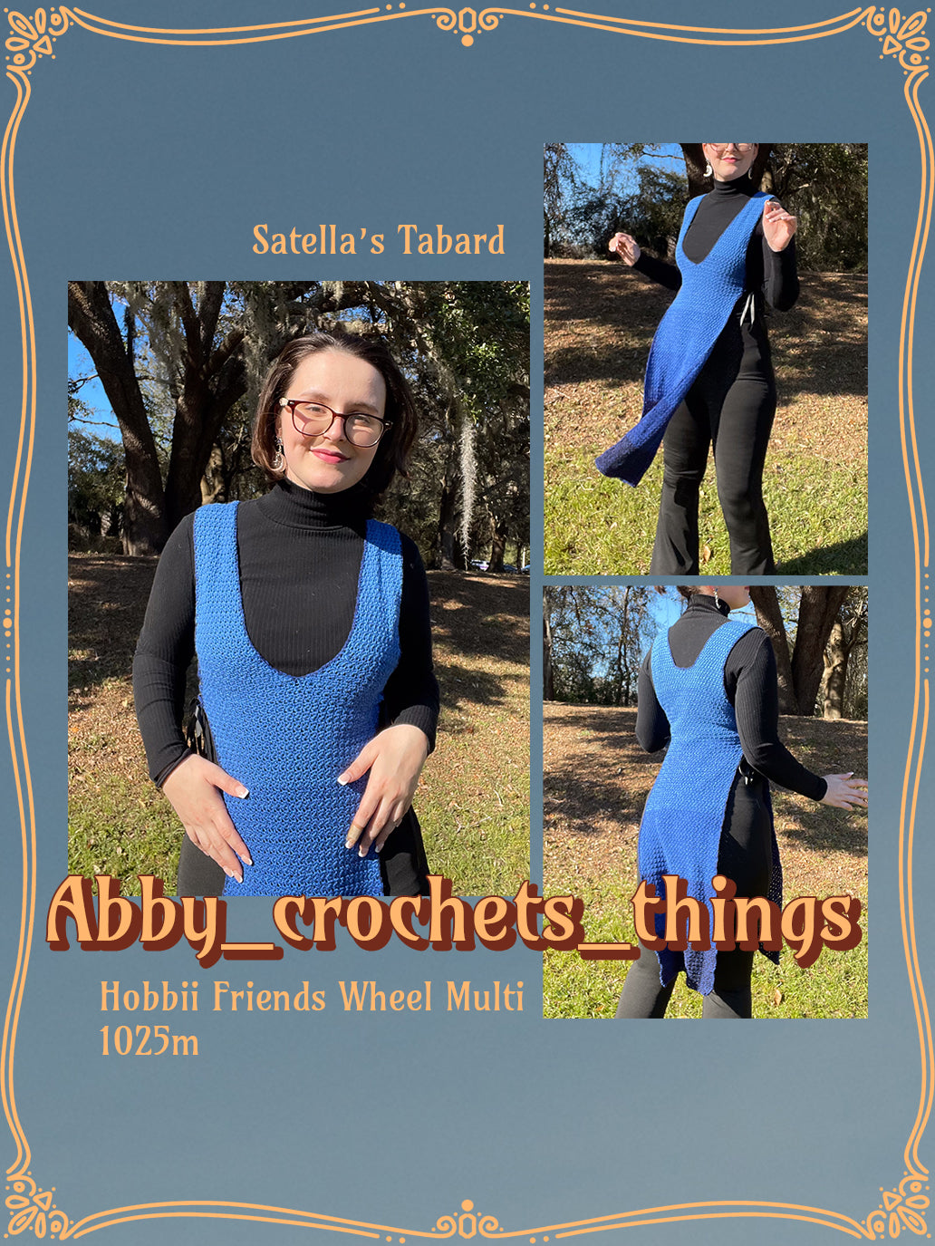 Satella's Tabard | crochet pattern | beginner level