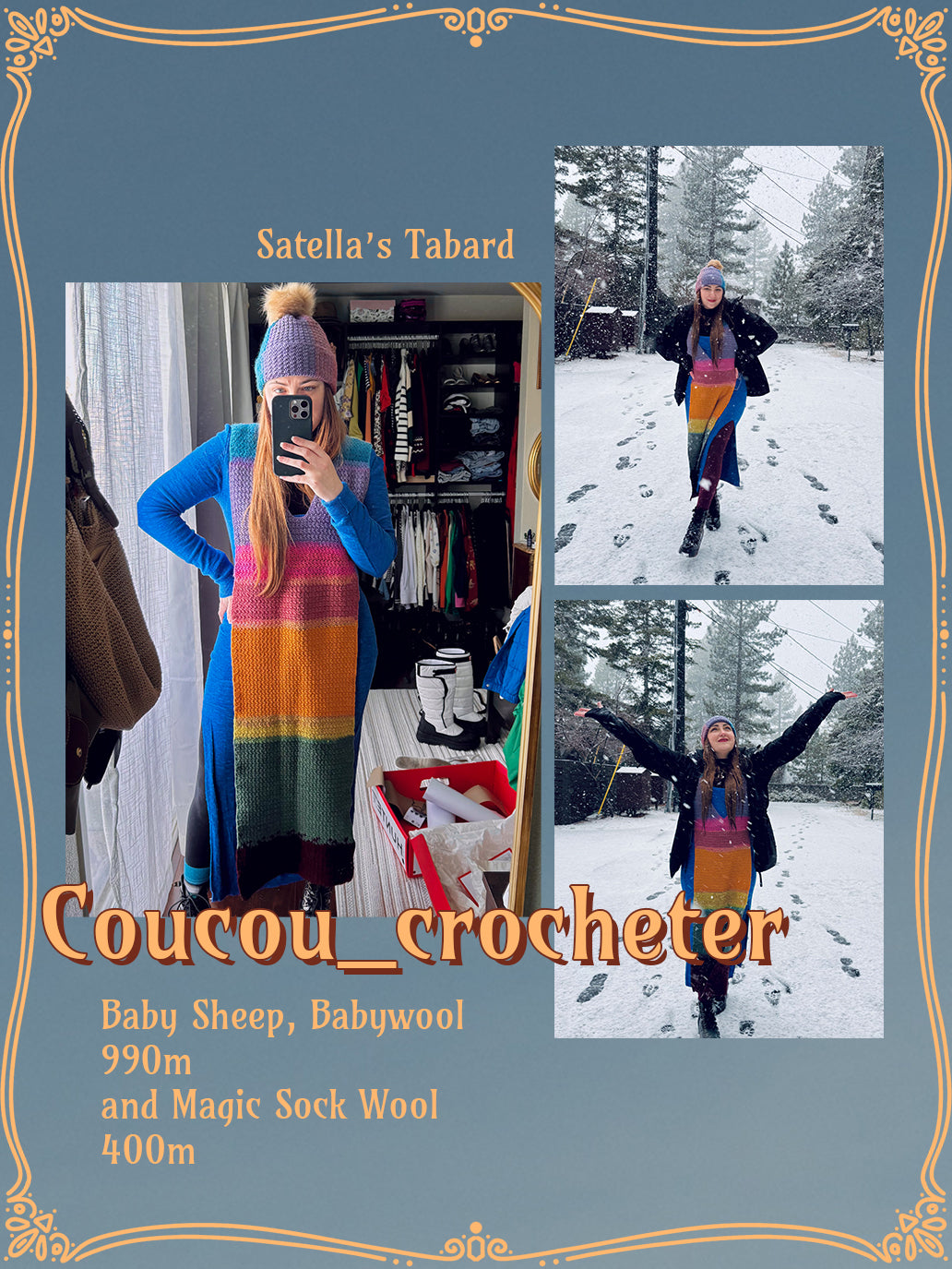 Satella's Tabard | crochet pattern | beginner level