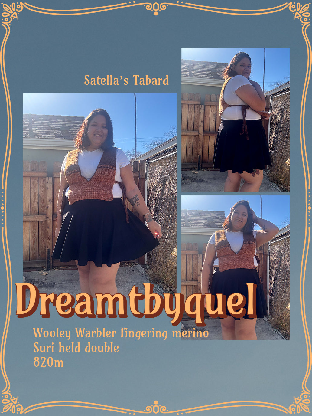 Satella's Tabard | crochet pattern | beginner level