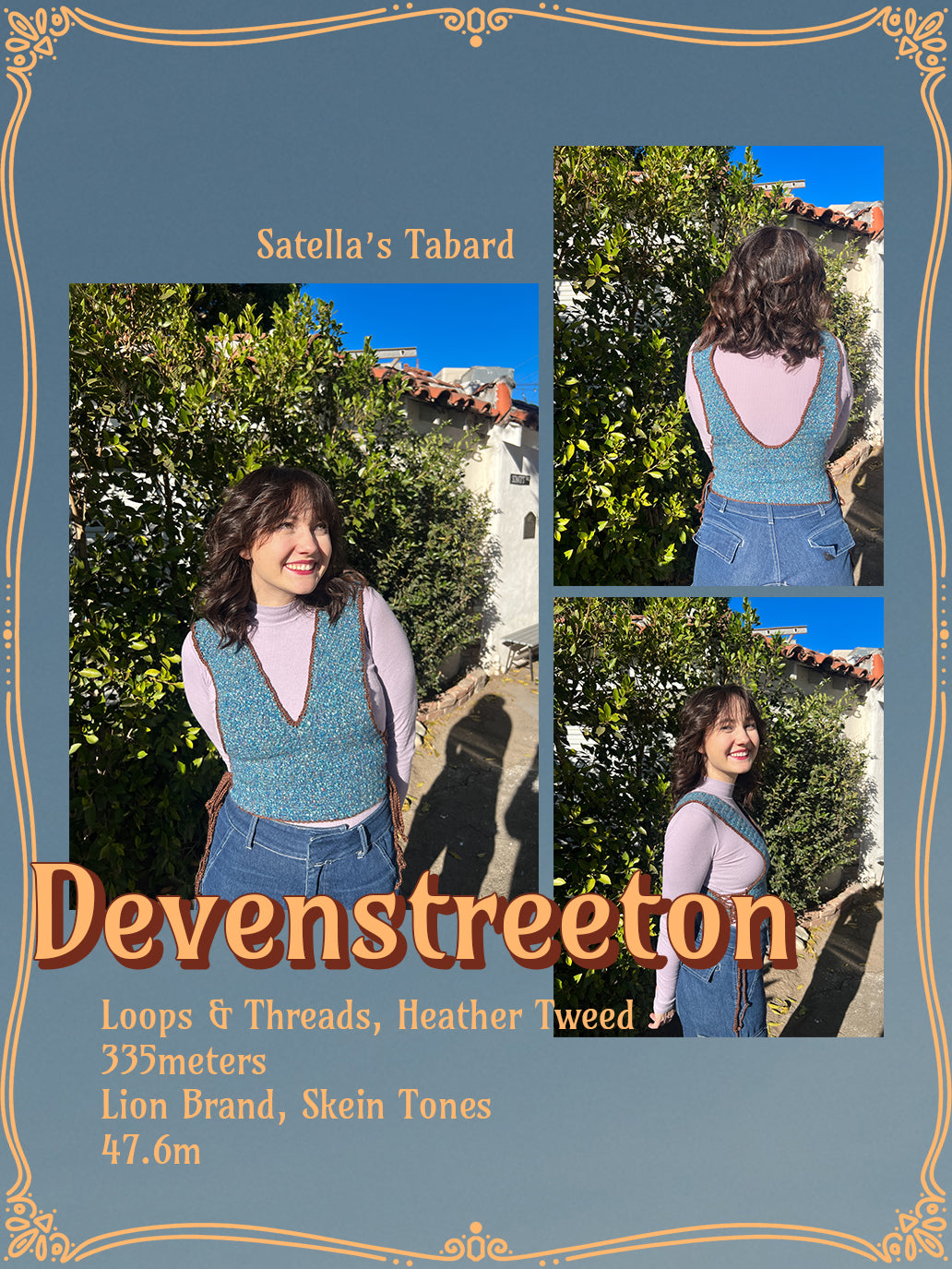 Satella's Tabard | crochet pattern | beginner level