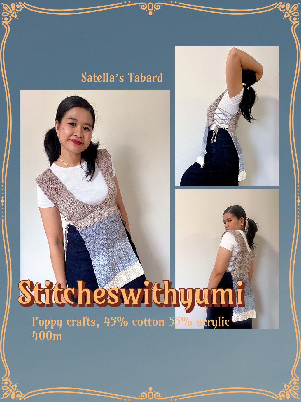 Satella's Tabard | crochet pattern | beginner level