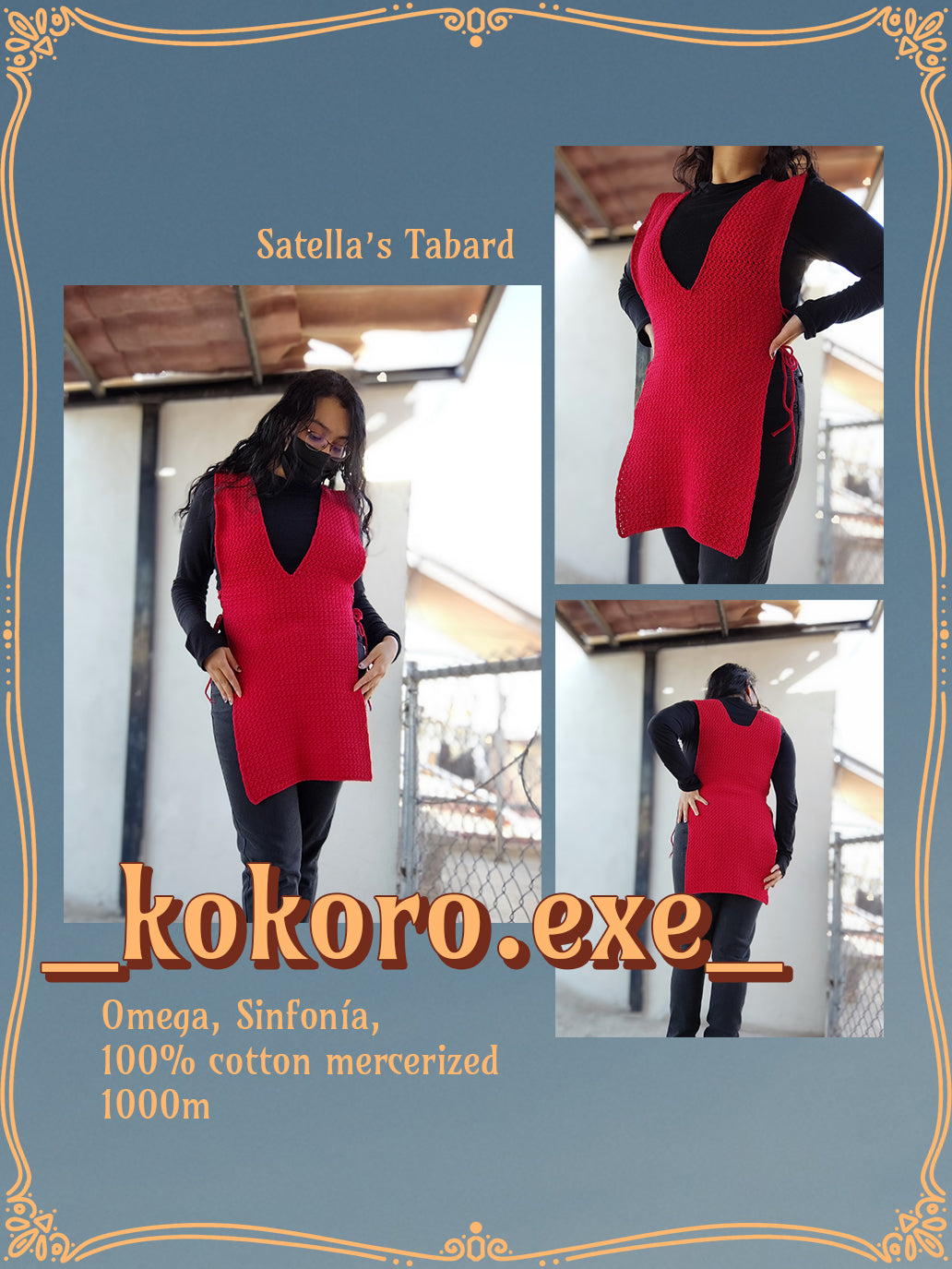 Satella's Tabard | crochet pattern | beginner level